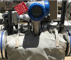 KROHNE OPTIMASS 6400 at BASF. KROHNE OPTIMASS 6400 at BASF.