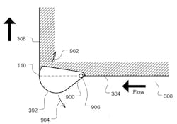 Figure 6: Dynamically balanced Rheo-Kinetic Fairing, pivoting at a hinge point. Figure 6: Dynamically balanced Rheo-Kinetic Fairing, pivoting at a hinge point.