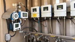 A Promass I 300 flow valve installation in a Gore Nitrogen quality control unit. A Promass I 300 flow valve installation in a Gore Nitrogen quality control unit.