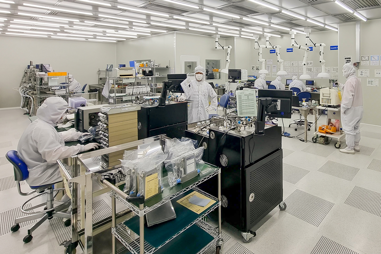 Brooks Instrument Korea Clean Room