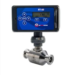 Figure 1: RT-50 Transmitter and TA3 Turbine Flow Meter Figure 1: RT-50 Transmitter and TA3 Turbine Flow Meter