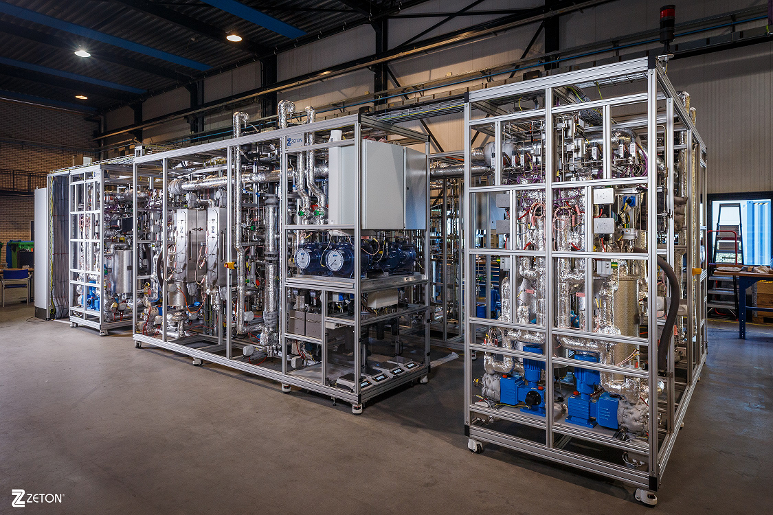 Figure 1: High throughput catalytic pilot plant.