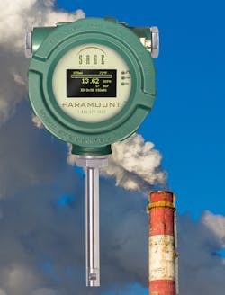 The thermal mass flow meter is recognized as the most appropriate device to monitor greenhouse gas emission reductions and satisfy regulatory protocols. The thermal mass flow meter is recognized as the most appropriate device to monitor greenhouse gas emission reductions and satisfy regulatory protocols.