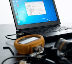 Figure 2: As part of a preventive maintenance routine, checking pressure with a Fluke 700G Pressure Gauge Calibrator each time can catch red flags before they become real problems. Figure 2: As part of a preventive maintenance routine, checking pressure with a Fluke 700G Pressure Gauge Calibrator each time can catch red flags before they become real problems.