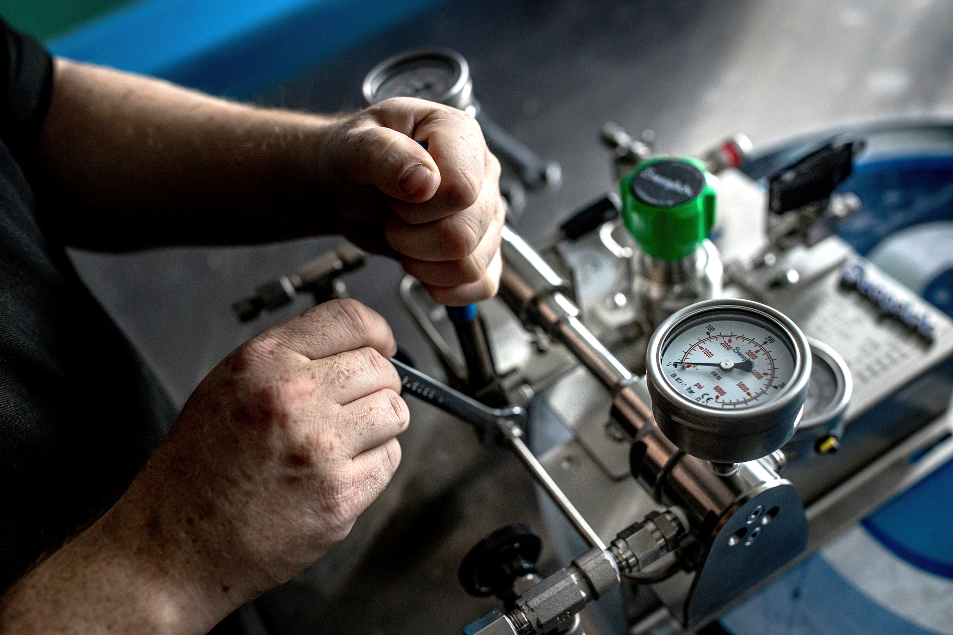 Figure 1: Safe and efficient gas delivery is a critical part of facility operations.