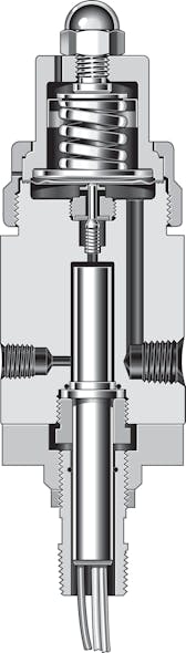 Figure 4: A vaporizing pressure-reducing regulator helps operators fine-tune process variables to prevent condensation and maintain sample representativeness when sampling sensitive or volatile process gases or fluids.