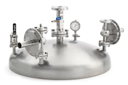 Figure 6: Tank blanketing regulators help tank operators maintain safe and consistent tank pressure and prevent fugitive emissions. Figure 6: Tank blanketing regulators help tank operators maintain safe and consistent tank pressure and prevent fugitive emissions.