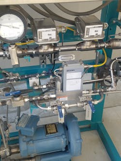 Mass flow controllers designed for chemical and petrochemical hazardous areas feature specially designed enclosures and seals to prevent ingress of flammable gasses and dust that can be present in these environments.