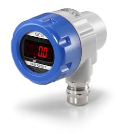 The Ashcroft GC51 pressure transmitter. The Ashcroft GC51 pressure transmitter.