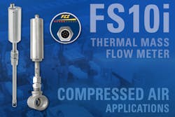 The FCI FS10i Series Thermal Mass Flow Meter The FCI FS10i Series Thermal Mass Flow Meter