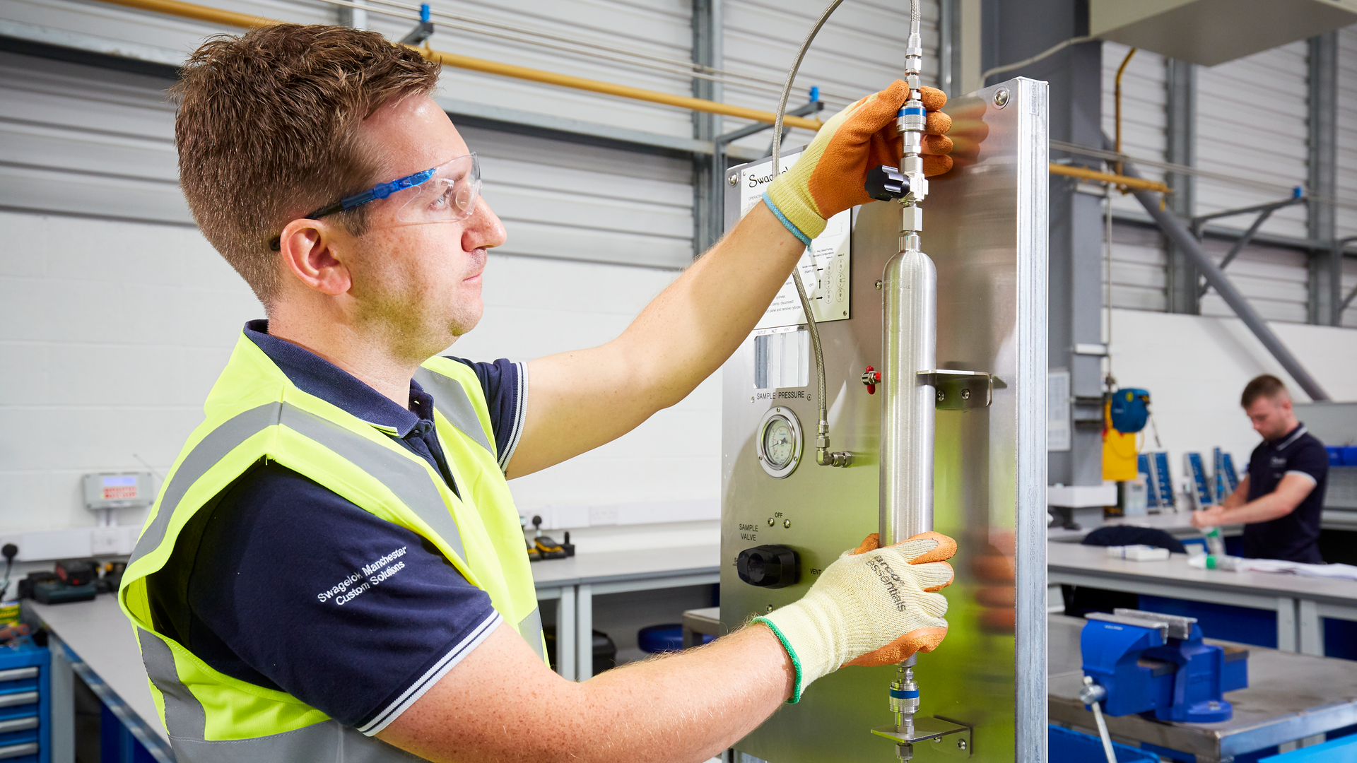 Figure 1. Every new grab sampling system build starts with a fresh sample cylinder tested to the manufacturer&rsquo;s specifications, but the key to maintaining its safe operation over time is to perform proactive sample cylinder maintenance.