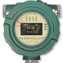 Figure 2: Raw meter output in mW displayed on the meter face increases beyond the full scale. Figure 2: Raw meter output in mW displayed on the meter face increases beyond the full scale.