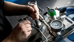 Figure 1. Gas distribution systems are designed to move critical industrial gases from their initial source to the point of use efficiently and safely. Figure 1. Gas distribution systems are designed to move critical industrial gases from their initial source to the point of use efficiently and safely.