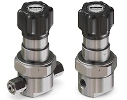 Parker Veriflo FR/FRN1000 Series UHP Single Stage Pressure Reducing Regulators. Parker Veriflo FR/FRN1000 Series UHP Single Stage Pressure Reducing Regulators.