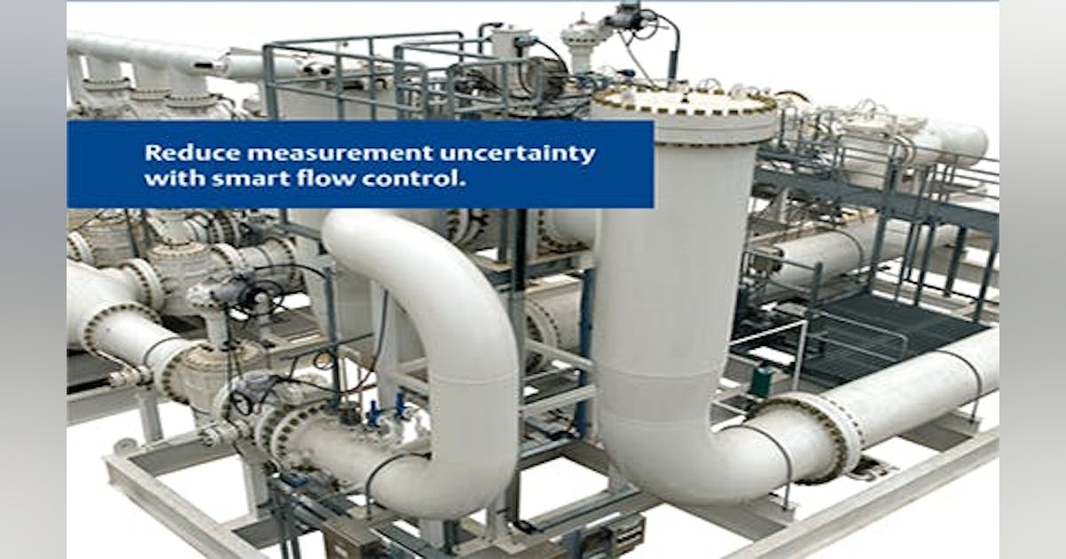 Reduce measurement uncertainty with smart flow control | P.I. Process ...