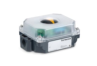 The TopWorx DVR Switchbox is a compact, high quality and durable valve positioner that provides reliable open/close valve position feedback