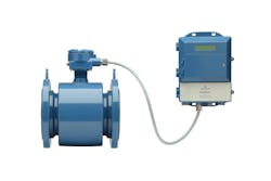 Figure 4: This Rosemount 8782 Slurry Magnetic Flowmeter incorporates advanced signal processing to create an accurate and stable measurement. Figure 4: This Rosemount 8782 Slurry Magnetic Flowmeter incorporates advanced signal processing to create an accurate and stable measurement.