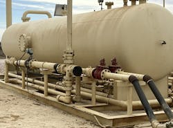 The mixture of oil, water and gas goes through a multi-stage separation process. To allocate fluid components to each well, high quality and reliable instrumentation is needed. The mixture of oil, water and gas goes through a multi-stage separation process. To allocate fluid components to each well, high quality and reliable instrumentation is needed.