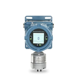 Figure 3: Emerson&rsquo;s Rosemount 925FGD Fixed Gas Detector can provide early warning of combustible gas leaks before a more serious incident occurs.