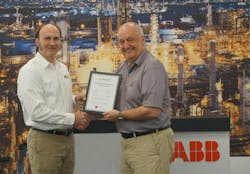 Sean Vincent FCG Director of Technology Programs and Peter Bradley from ABB Sean Vincent FCG Director of Technology Programs and Peter Bradley from ABB