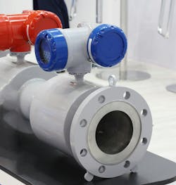 An ultrasonic flowmeter for natural, process and domestic gas. An ultrasonic flowmeter for natural, process and domestic gas.