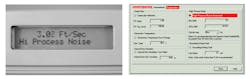 Figure 2: The ability to measure process noise at the flowmeter and via the AMS Suite warns operators when slurry feed is out of spec. Figure 2: The ability to measure process noise at the flowmeter and via the AMS Suite warns operators when slurry feed is out of spec.