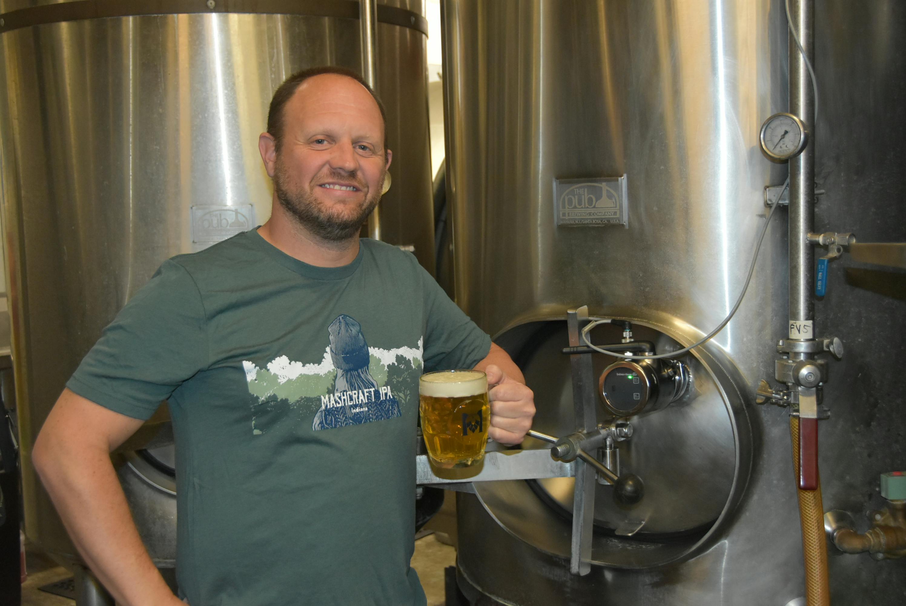 Andrew Castner, owner and brewer at MashCraft Brewing.