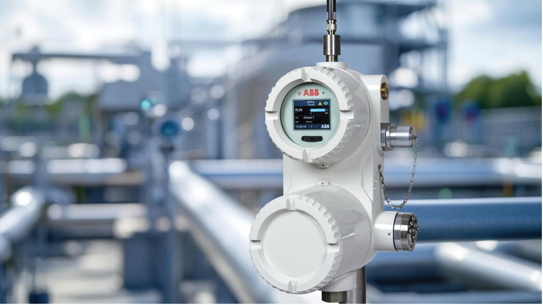 The GCP100 is the first gas chromatograph on the market with built-in cybersecurity.